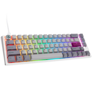 Ducky One 3 Mist Grey SF žaidimų klaviatūra, RGB LED - MX-Brown US išdėstymas