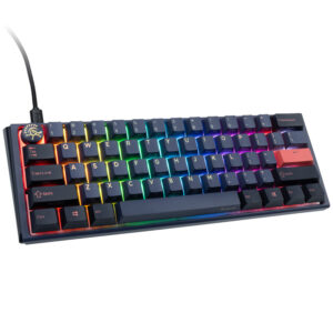 Ducky One 3 Cosmic Blue Mini žaidimų klaviatūra, RGB LED - MX-Blue US išdėstymas