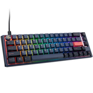 Ducky One 3 Cosmic Blue SF žaidimų klaviatūra RGB LED - MX-Ergo-Clear US išdėstymas