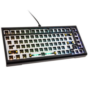 Ducky Tinker 75 Barebone žaidimų klaviatūra, RGB - juodos spalvos ANSI išdėstymas