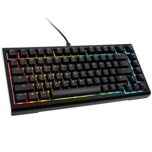 Ducky Tinker 75 žaidimų klaviatūra, RGB, black - MX-Blue ANSI išdėstymas
