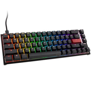 Ducky Mecha Pro SF žaidimų klaviatūra - Cherry MX-Speed-Silver US išdėstymas