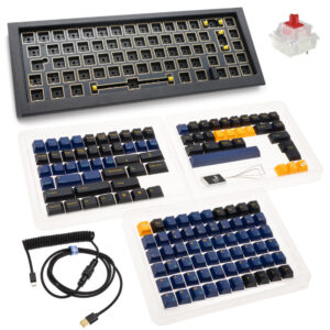 Ducky Outlaw 65 žaidimų klaviatūra, Barebone - black ANSI išdėstymas