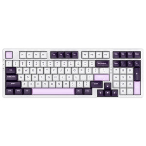 VGN V98 Pro žaidimų klaviatūra, Crystal Wine - Blackcurrant US išdėstymas
