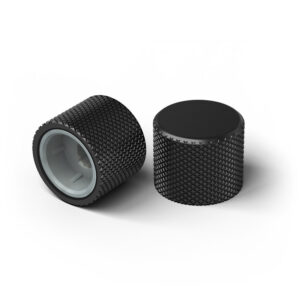 Glorious GMMK Pro Black Slate Rotary Knob - juodos spalvos