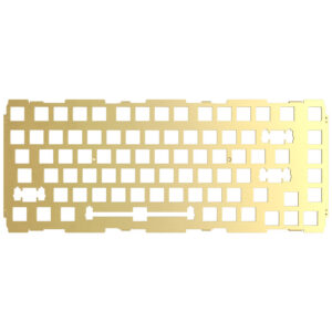 Glorious GMMK Pro 75 % Switch Plate - Brass, ANSI išdėstymas