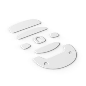 Endgame Gear OP1 Mouse Skates pelių padukai, 99,5% PTFE - baltos spalvos, Single Set
