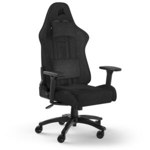 Corsair TC100 Relaxed žaidimų kėdė - juodos spalvos