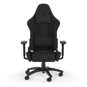 Corsair TC100 Relaxed žaidimų kėdė - juodos spalvos - Image 2
