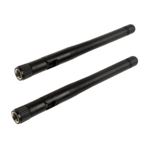 Akasa Omni-Directional Tri-Band WiFi Antenna - 2 Pack, Black - Image 2