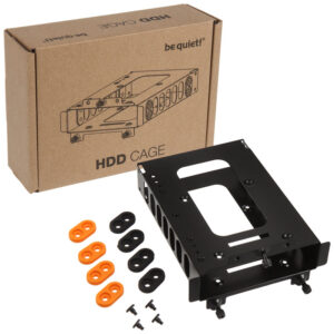 be quiet! HDD Cage - juodos spalvos - Image 1