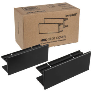 be quiet! Dark Base 700 / Silent Base 601 & 801 HDD Slot Cover - juodos spalvos