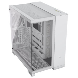 Corsair 6500X Midi-Tower, Tempered Glass - baltos spalvos - Image 2