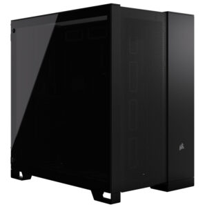 Corsair 6500D Airflow Midi-Tower, Tempered Glass - juodos spalvos