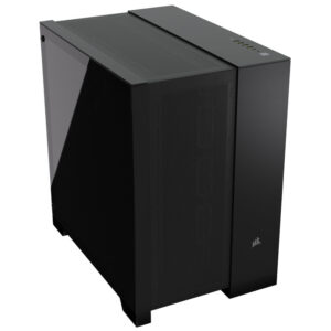 Corsair 6500D Airflow Midi-Tower, Tempered Glass - juodos spalvos - Image 2