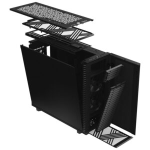 Fractal Design Define 7 XL Black Full-Tower - silent, juodos spalvos - Image 2