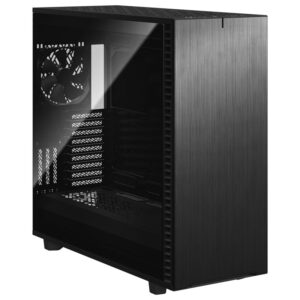 Fractal Design Define 7 XL Black Dark TG Full Tower - Dark Tempered Glass, Silent, juodos spalvos