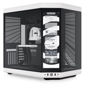 Hyte Y70 Midi Tower Touch - juodos spalvos/baltos spalvos