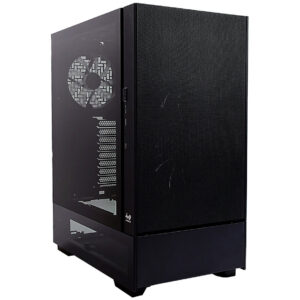 InWin Modfree Base Big-Tower Tempered Glass - juodos spalvos