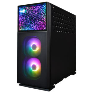InWin N515 Midi-Tower Tempered Glass - juodos spalvos - Image 2