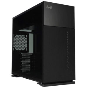 InWin 127 Midi-Tower Tempered Glass - juodos spalvos