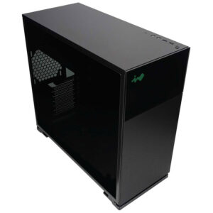 InWin 127 Midi-Tower Tempered Glass - juodos spalvos - Image 2
