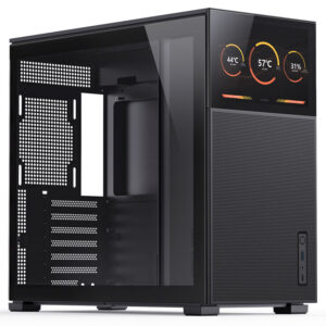 Jonsbo D41 MESH Screen ATX kompiuterio korpusas, Tempered Glass - juodos spalvos