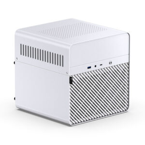 Jonsbo N2 Mini-ITX NAS kompiuterio korpusas - baltos spalvos