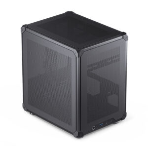 Jonsbo C6 Micro-ATX kompiuterio korpusas - juodos spalvos