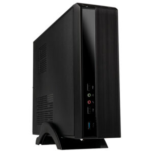 Kolink KLM-002 Micro-ATX Mini-kompiuterio korpusas - juodos spalvos - Image 2