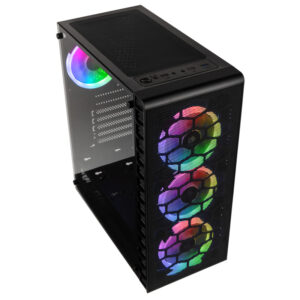 Kolink Observatory Lite Mesh RGB Mid Tower - juodos spalvos - Image 2