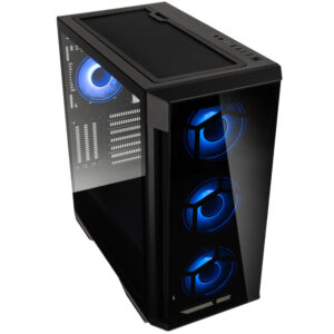 Kolink Observatory Z ARGB Mid Tower PC kompiuterio korpusas - juodos spalvos - Image 2