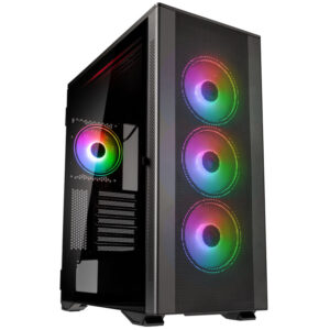 Kolink Stronghold Prism Midi-Tower - juodos spalvos