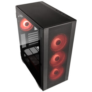 Kolink Stronghold Prism Midi-Tower - juodos spalvos - Image 2