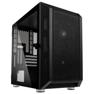 Kolink Citadel Mesh Micro-ATX case - juodos spalvos - Image 1
