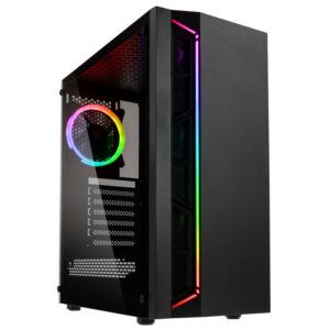 Kolink Inspire K7 ARGB Mid Tower - juodos spalvos