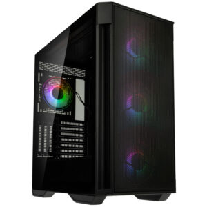 Kolink Observatory Z Mesh RGB Mid Tower PC kompiuterio korpusas - juodos spalvos