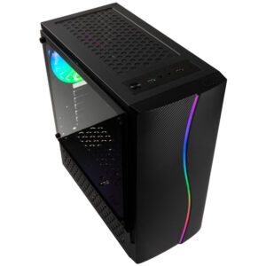 Kolink Inspire K5 ARGB Midi-Tower - juodos spalvos Window - Image 2