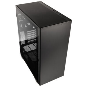 Kolink Stronghold Barricade Midi-Tower - Gunmetal Grey - Image 2