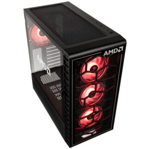 Kolink Observatory Y AMD SE, ARGB Mid-Tower - juodos spalvos - Image 2