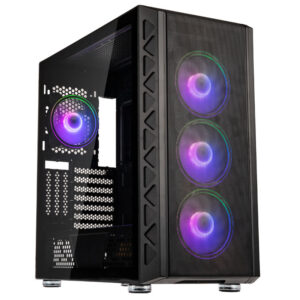 Kolink Citadel Mesh ATX ARGB Midi-Tower - juodos spalvos