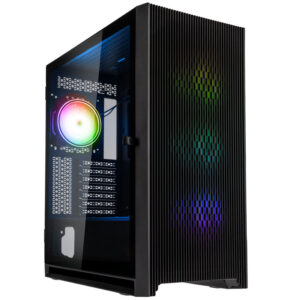 Kolink Unity Lateral ARGB Midi-Tower - juodos spalvos