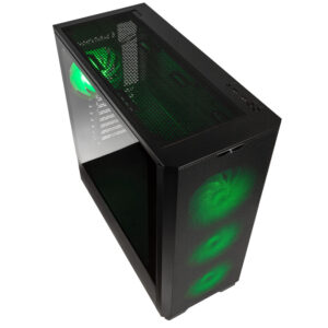 Kolink Unity Solar ARGB Mesh Mid-Tower - juodos spalvos - Image 2