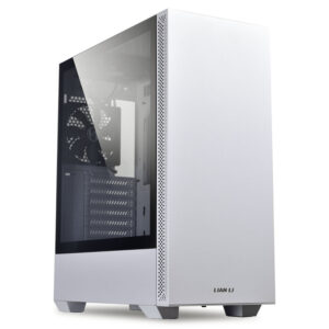 Lian Li LANCOOL 205 Midi-Tower, Tempered Glass - baltos spalvos