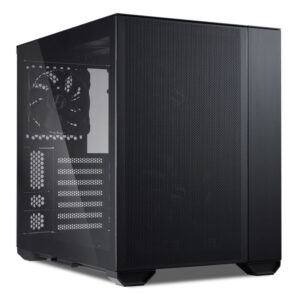 Lian Li O11 Air Mini, Mid-Tower, Tempered Glass - juodos spalvos
