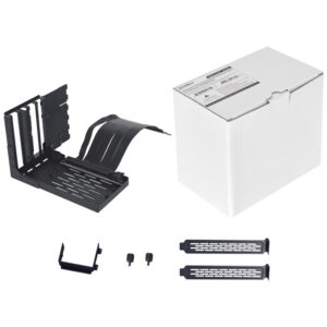 Lian Li VG4-4-V2X Vertical GPU Kit - juodos spalvos - Image 2