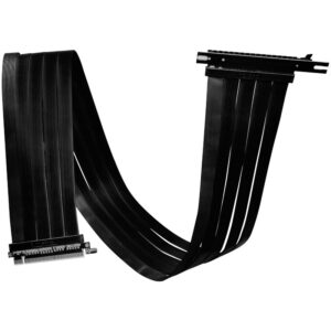 Lian Li PW-PCIV-4-90X PCIe 4.0 Riser Cable - 900mm, juodos spalvos