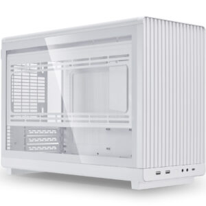 Lian Li DAN Cases A3-mATX Left Side Tempered Glass Panel - baltos spalvos - Image 2