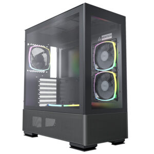 Montech SKY TWO, Midi-Tower - juodos spalvos