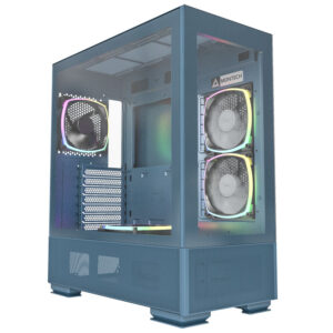 Montech SKY TWO, Midi-Tower - mėlynos spalvos